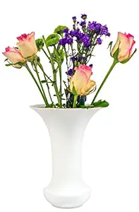 DANKOTUWA World-class tableware Fine Porcelain Gold Line Flower Vase (19 cm Height 14.5 cm Dia). Elegant D