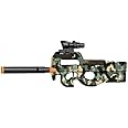 ADELIND-Small-Balls-Gun & Foam-Blaster-for-Outdoor-Activities-Shooting-Time-with-Small-Balls-for-Adult-Original-Gun-Automatic - P90-Round-Small-Balls-Blaster-Gun-(Multicolor) (C1)