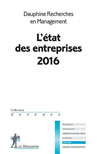 L'état des entreprises 2016 L'état des entreprises 2016