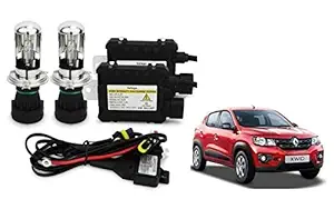 RS Enterprises Cars Renault Kwid H4 - HID Conversion Light Kit ( 2 HID Light , 2 Blaster , Wiring ) Vehicle HID Kit for Car Headlight