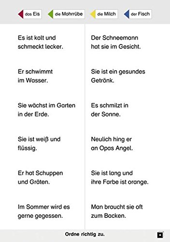 Preisvergleich Produktbild Deutsch plus - Lehrmittel Grundschule - Drehfix: 2. Schuljahr - Sinnerfassendes Lesen: Aufgabenkarten. 12 Karten