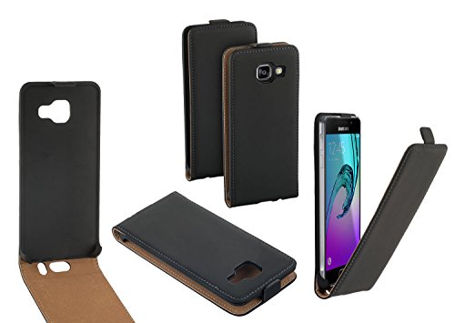 yayago Flip Case fÃ¼r Samsung Galaxy A3 2016 Tasche Schwarz