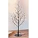 Produktbild LED Baum 60cm hoch, 48 warmweiße LEDs, schwarzes Kabel • Lichterbaum Weihnachtsbeleuchtung Weihnachtsbaum Lichter Lampen Blüten