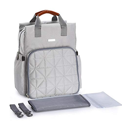 Preisvergleich Produktbild Mamabeutel Wickeltasche Rucksack Paket für Mütter und Kinder,Wasserdichter Reiserucksack Multifunktionale Große Kapazität Wasserdichte Maschine Waschbar Mamabeutel Reiserucksack Windel Tasche Mit Kind