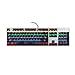 Produktbild PRIDE S Mechanische Tastatur Blaue Schalter, Gaming Keyboard Led Backlit Für Computer PC & Mac Gamers (104 Tasten Backlit) ( Farbe : Schwarz , größe : Blau )