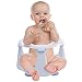 Infantastic Baby Bath Seat (Round Shape) Safety Swivel Baby Bath Ring Chair (White)