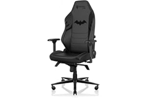 Secretlab TITAN Evo 2022 Dark Knight Gaming Chai- Reclining - Ergonomic & Heavy Duty Computer Chair with 4D Armrests - Magnetic Head Pillow & Lumbar Support - Up To 395 lbs - Black - Hybrid Leather