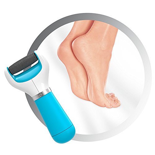 Scholl Velvet Smooth Express Pedi elektrischer Hornhautentferner mit Diamantpartikeln, Blau, Stark - 3