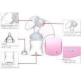 QHGstore Natürliche Natur Komfort Einzel Elektrische Milchpumpe Silikon Cup Milchfluss - 3