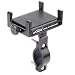 Produktbild XT-XINTE Metall CNC Universal Handy Halter montieren Fahrrad Griffhalter Motorrad Lenkerhalterung Bicycle Phone Holder(schwarz)