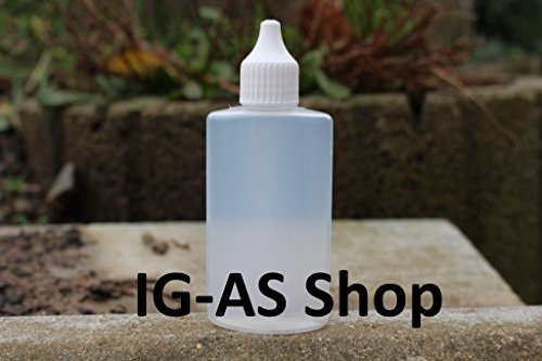 100 ml Ovale Liquidflasche Tropfflasche Dropperbottle (10 St.) - 4