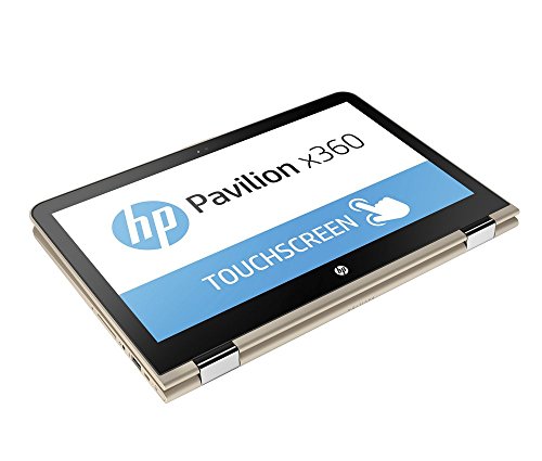 HP x360 13-u102na Core i5-7200U  2 5GHz  up to 3 1GHz  13 3  Full HD IPS Touchscreen 8GB RAM 128GB SSD Intel HD Graphics 620 - Gold Edition - Windows 