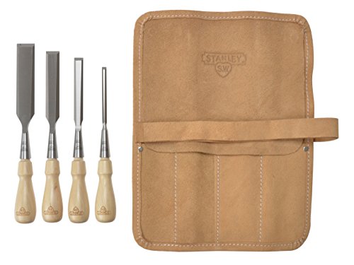Stanley Sweet Heart Stechbeitel, Set 4-teilig, 6/12/18/25 mm, Karbon-Stahl, schlagfestes Heft, 1-16-791 - 2