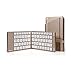 Price comparison product image Gaming Keyboard Remote Folding Wireless Bluetooth Keyboard Tablet Phone, Office Keypad Ergonomic Keyboard (gold)