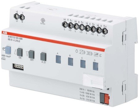 Preisvergleich Produktbild Niessen – Schaltaktor Dimmer Universal 4 Kanal 315 VA