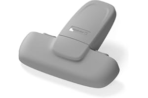 EUDEMON Serrure de réfrigérateur à porte unique sans danger pour les enfants, facile à installer, utilise un adhésif 3M VHB, aucun outil ni mèche (Gris, 1 Pièces)