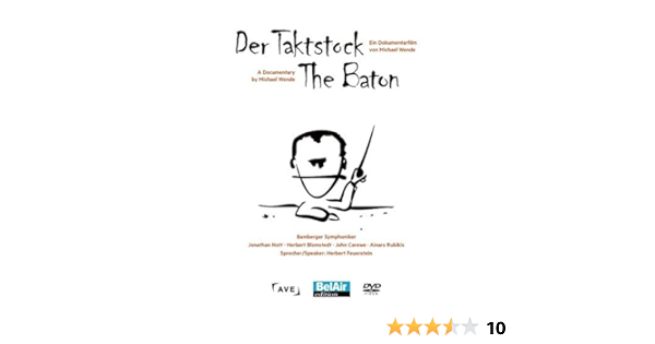 The Baton A Documentary By Michael Wende By Bamberg Symphony Amazon De Dvd Blu Ray