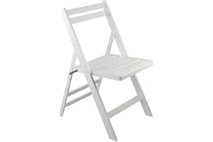 O91 Orion91 - Silla de Comedor Plegable, Madera de Bambú, Salón, Cocina, Diseño Portátil, Estilo Moderno, Dimensiones 42.5x47.5x79cm (Largo x Ancho x Alto), Carga Máx. 90kg, Variedad de Colores