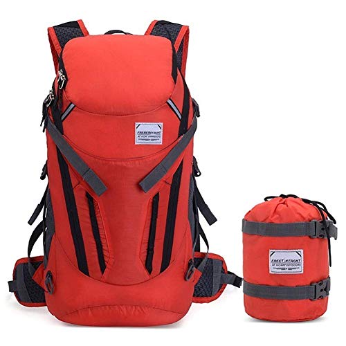MZ Mochila Impermeable para el Recorrido Que Va de Excursión 30L Plegables Ultra Light Hombres Y