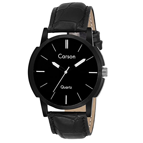 Carson Analogue Metal All Black Men