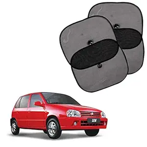 Car Sun Shades for Side and Rear Window for Maruti Suzuki Zen (Set of 4)