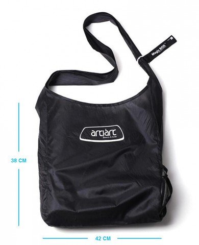 Magic Jack in the Box Unisex-Einkaufstasche stilvoll wiederverwendbar Faltbar (38 x 42 cm) - 3