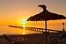 Produktbild Poster-Bild 50 x 30 cm: "Majorca Muro beach sunrise Alcudia Bay Mallorca", Bild auf Poster