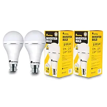 SUN KING 9W b22d LED Bulb (White , SK - 800) - Pack of 2