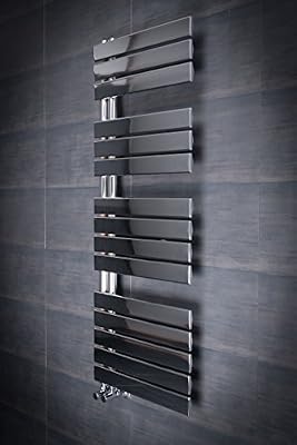 WarmeHaus Sèche-serviettes mixte Kristiansund 745W - 1380 x 500mm Chrome - radiateur de salle de bain - Livraison gratuite