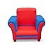 Delta Children Upholstered Chair (Blue/Red)