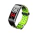 Produktbild AA-SS Fitness-Tracker, Aktivitäts-Tracker mit Pulsmesser Fitness-Armband Touchscreen Fitness-Uhr Bluetooth Schrittzähler Schlaf-Monitor für Männer, Frauen und Kinder Kompatibel