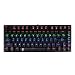 Produktbild DingLong Professionelle Mechanische Tastatur, Importieren E-Element Z-88 Rainbow LED hinterleuchtete Wasserdichte mechanische Gaming-Tastatur