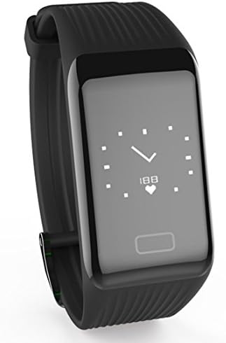 Fitness Tracker Smart Bracelet Activity Tracker Bluetooth Pedometer IP67 Water Resistant Wristband with Sleep Monitor/Alarm/Step Tracker/Calorie Counter , Silver