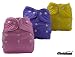 Washable Nappies Pocket 6 Pieces + 6 Cotton Inserts – Microfleece