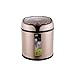 Produktbild FOONEE Automatischer Bewegungsmelder Trash Kann, 6L Berührungslose Küche Mülleimer mit Deckel USB Ladegerät Intelligent Sensor Mülleimer für Wohnzimmer, Küche, Schlafzimmer, Büro, WC Gold
