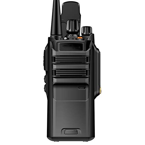 LIUGUANJIANG Talkie-walkie Professionnel imperméable 10W Super Puissance Civile Civile Commerciale Table Table 10 km Noir