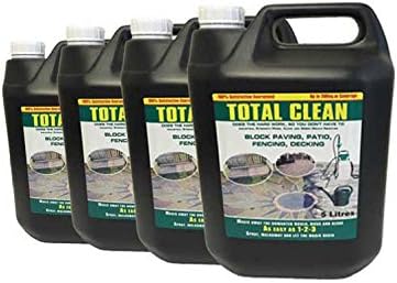 Mould Paving Slabs Brick Stone Decking Moss Killer Drive Cleaner Magic 4 x 5 Litres