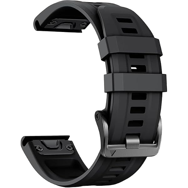 Cinturino 22mm Quick Fit Per Garmin Tactix 8, Fenix 7/6/5, Forerunner 965 - Silicone Traspirante - 3