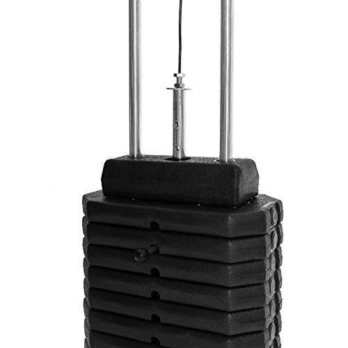 Klarfit Ultimate Gym 5000 Heimtrainer Trainingsstation (Multifunktionale Fitnessstation für über 50 Übungen, inkl. Gewichte) schwarz oder weiß - 8