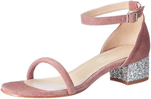 GARDENIA COPENHAGEN Sandal, Women’s Ankle Strap Sandals, Pink (Suede Old Rose), 6 UK (39 EU)