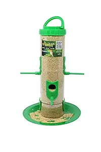 Amijivdaya Large Bird Feeder with Holding Handle Pack of 1