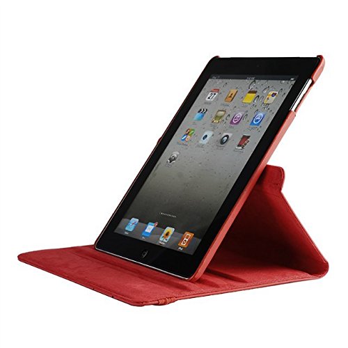 inShang ipad 2 H¨¹lle ipad 3 Cover f¨¹r Apple iPad 2/3/4, Edles PU Leder Tasche H¨¹lle Skins Etui Schutzh¨¹lle St?nder Smart Case f¨¹r Tablet iPad, Super Automatische Einschlaf-/Aufwach funktion, 360 Grad rotierende Schutzh¨¹lle mit Standfunktion + inShang Logo hochwertigen Stylus Eingabestift Stift - 3