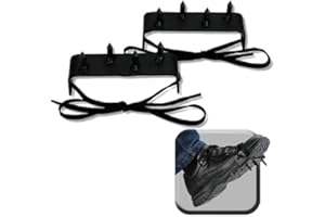 Armory Replicas Ninja Ashiko Foot Spikes Set - Black - Classic Style - Climbing/Mountaineering - 1.25 Inch, 4.5 Inch