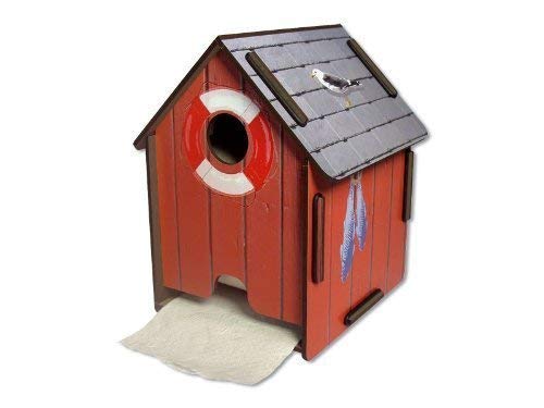 Preisvergleich Produktbild Toilettenpapierspender - Bootshaus rot