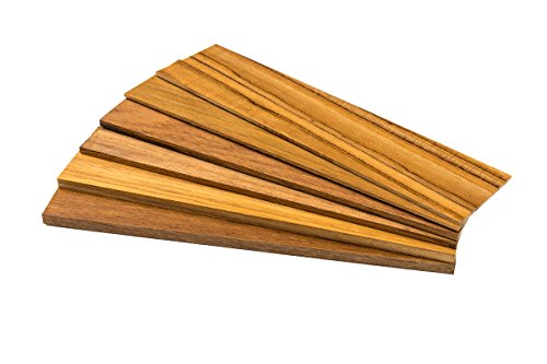Preisvergleich Produktbild wodewa Teak Muster Set, 6 teilig