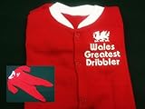Wales Welsh Babygrow Sleepsuit - Wales Greatest Dribbler