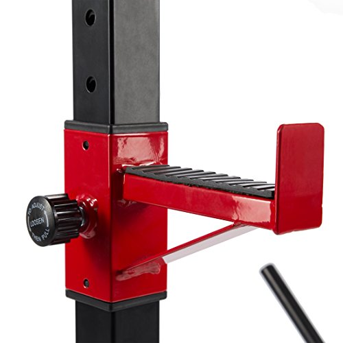 Ultrasport Hantelständer / Hantelablage aus pulverbeschichtetem Stahl, belastbar bis 200 kg - 4