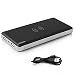 Produktbild Heliomax 10000mAh schwarz externe batterie 2.1A + 1 A mit Kabellos Qi Ladegerät Drahtloseakku power bank für Samsung Galaxy S7 Edge G935 S6 S6 edge plus A7 A9 J7 S7 S6 Note 5 Note 4 A310 LG G5 G4 G3 G4 stylus K10 Sony Xperia Z5 premium Z5 Z5 compact Xperia X XA Nokia N950 N650 N630 Galaxy Tab A Tab S2 Tab S Huawei P8 P8 lite Mate 8 P9 P9 lite Honor holly 2 iPhone 6 6s 6s plus HTC One X9