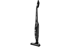 Bosch Readyy'y Serie | 2 - Aspiradora de pie y Mano 2en1 sin Cable, sin Bolsa, batería 20Vmax, Accesorios Integrados, Color Negro