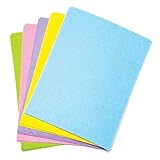 3 hojas por color. Baker Ross Pack ahorro de láminas de fieltro en tonos pastel (Paquete de 15) Perfecto para manualidades de primavera para niños